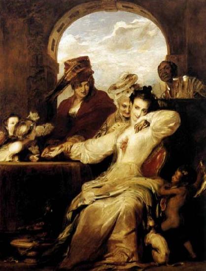 Sir David Wilkie Josephine and the Fortune-Teller oil painting picture